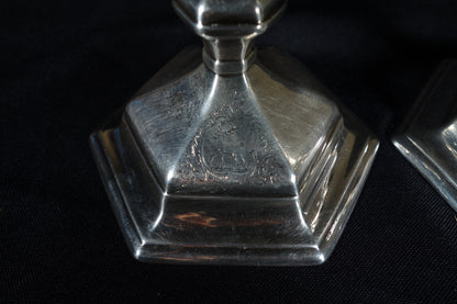 George I Silver Candlesticks