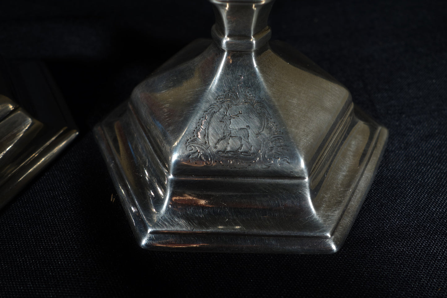 George I Silver Candlesticks