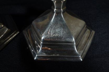 George I Silver Candlesticks