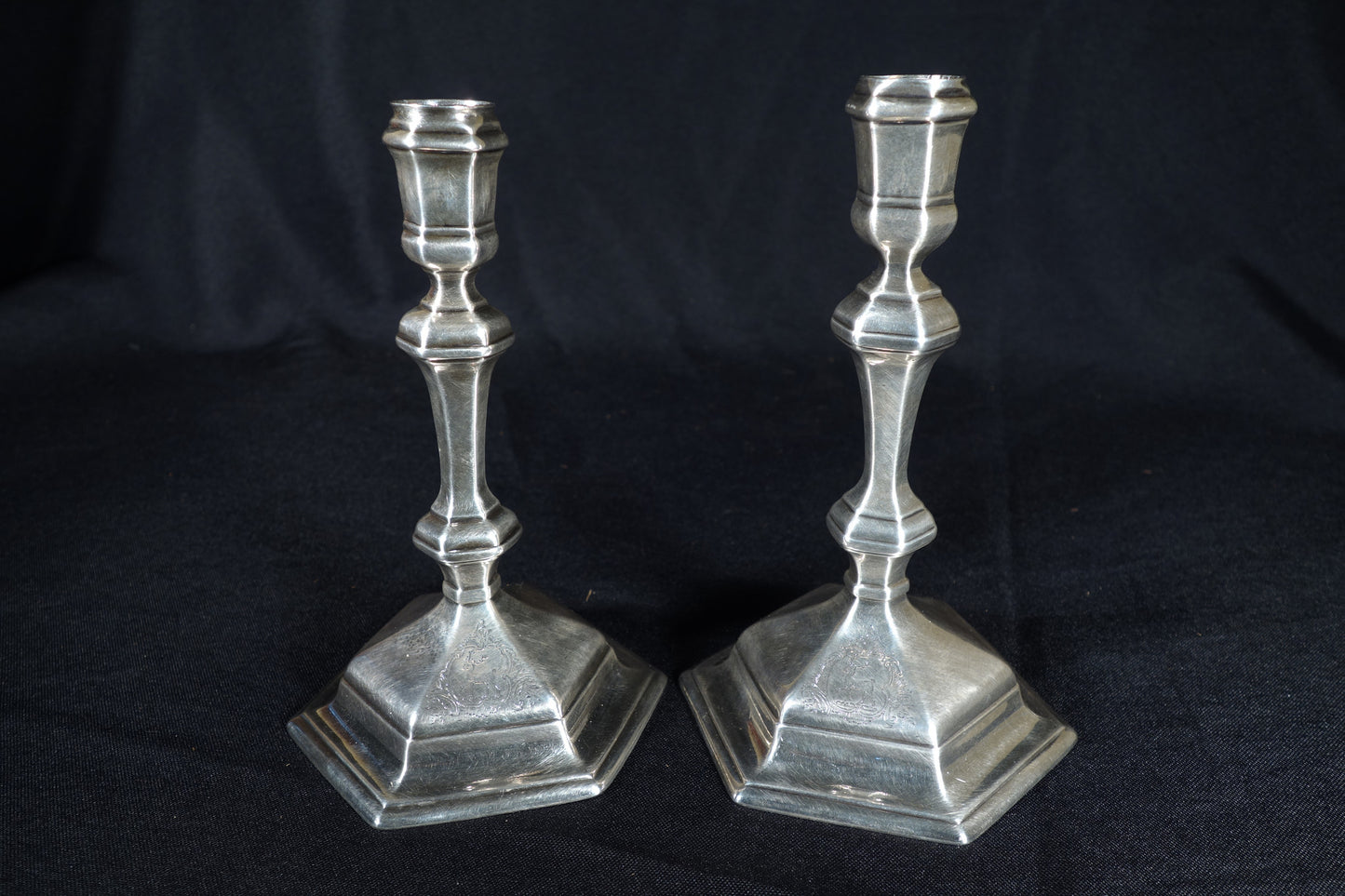 George I Silver Candlesticks