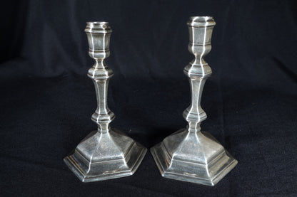George I Silver Candlesticks