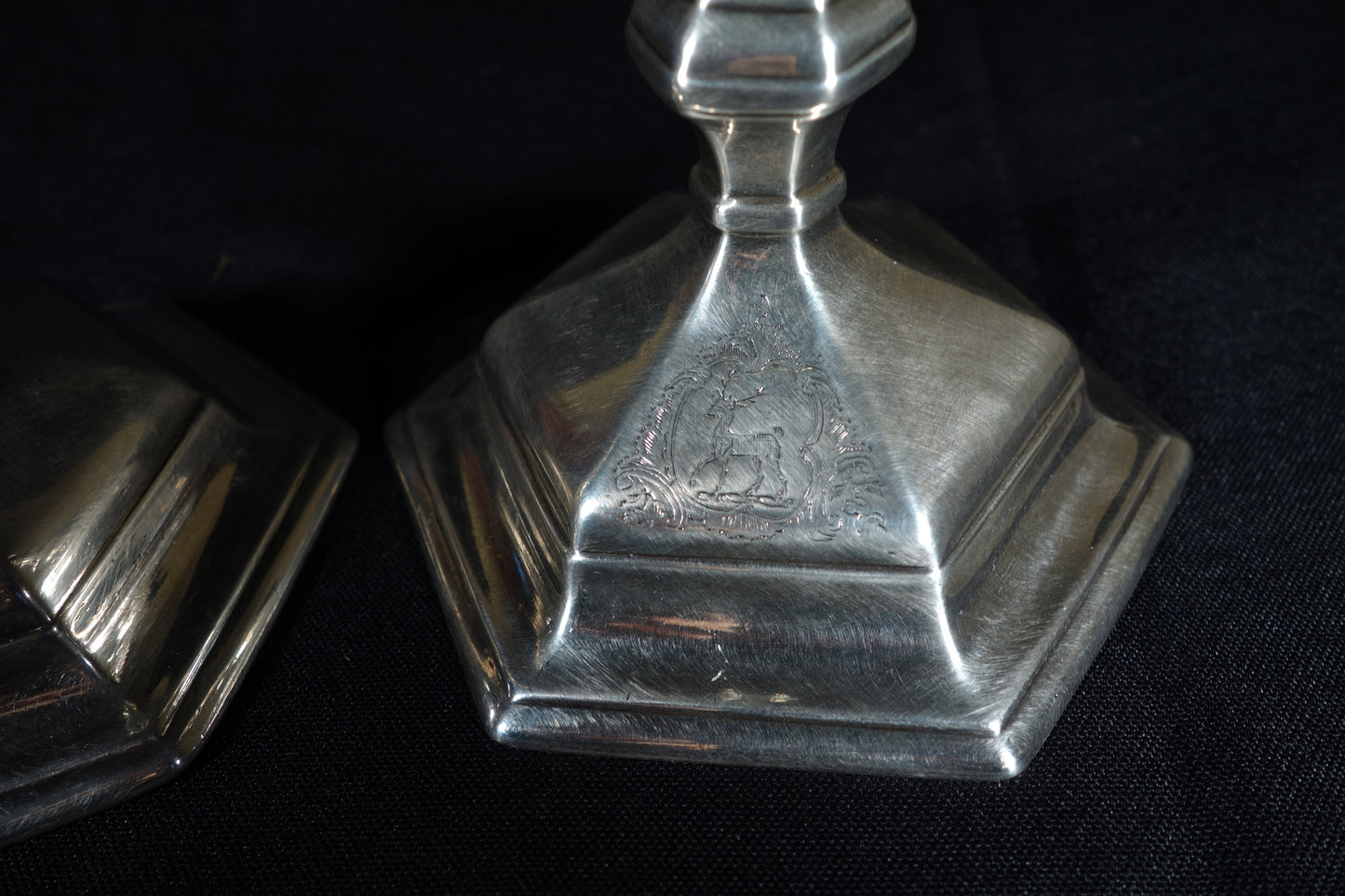 George I Silver Candlesticks