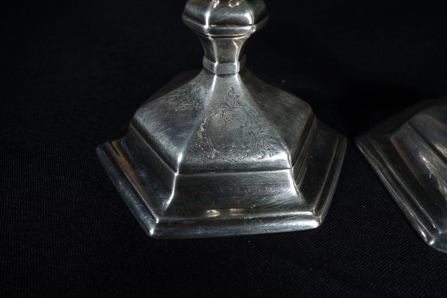 George I Silver Candlesticks