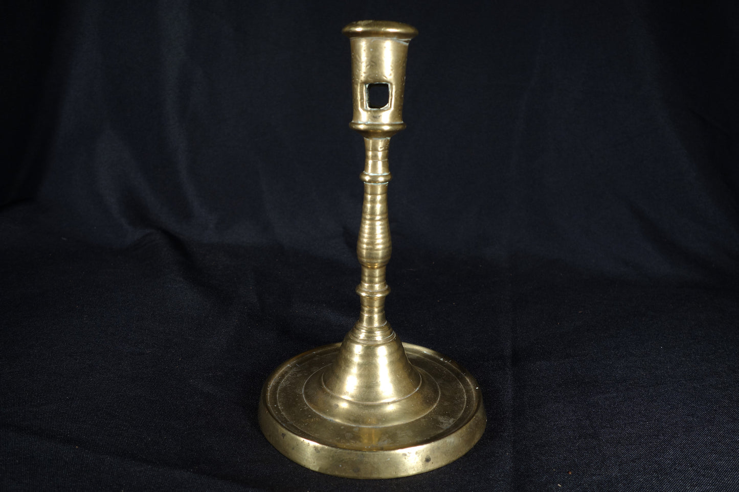 Flemish Brass Candlestick