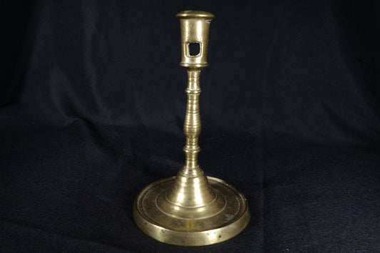 Flemish Brass Candlestick