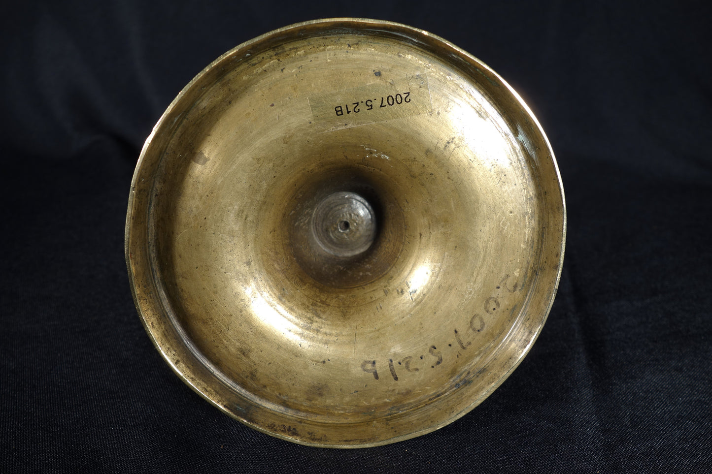 Flemish Brass Candlestick
