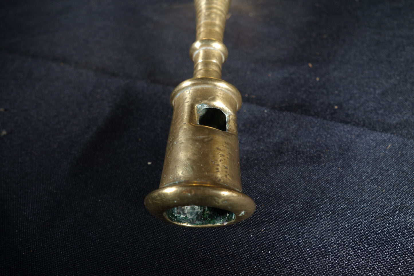 Flemish Brass Candlestick