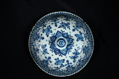 Delft Punch Bowl and Cover
