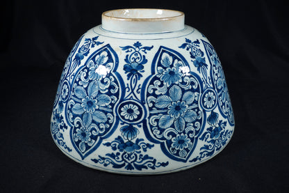 Delft Punch Bowl and Cover