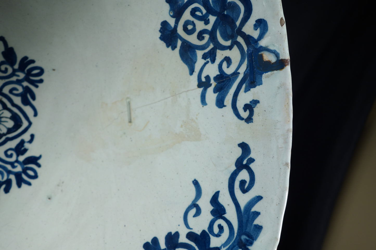 Delft Punch Bowl and Cover
