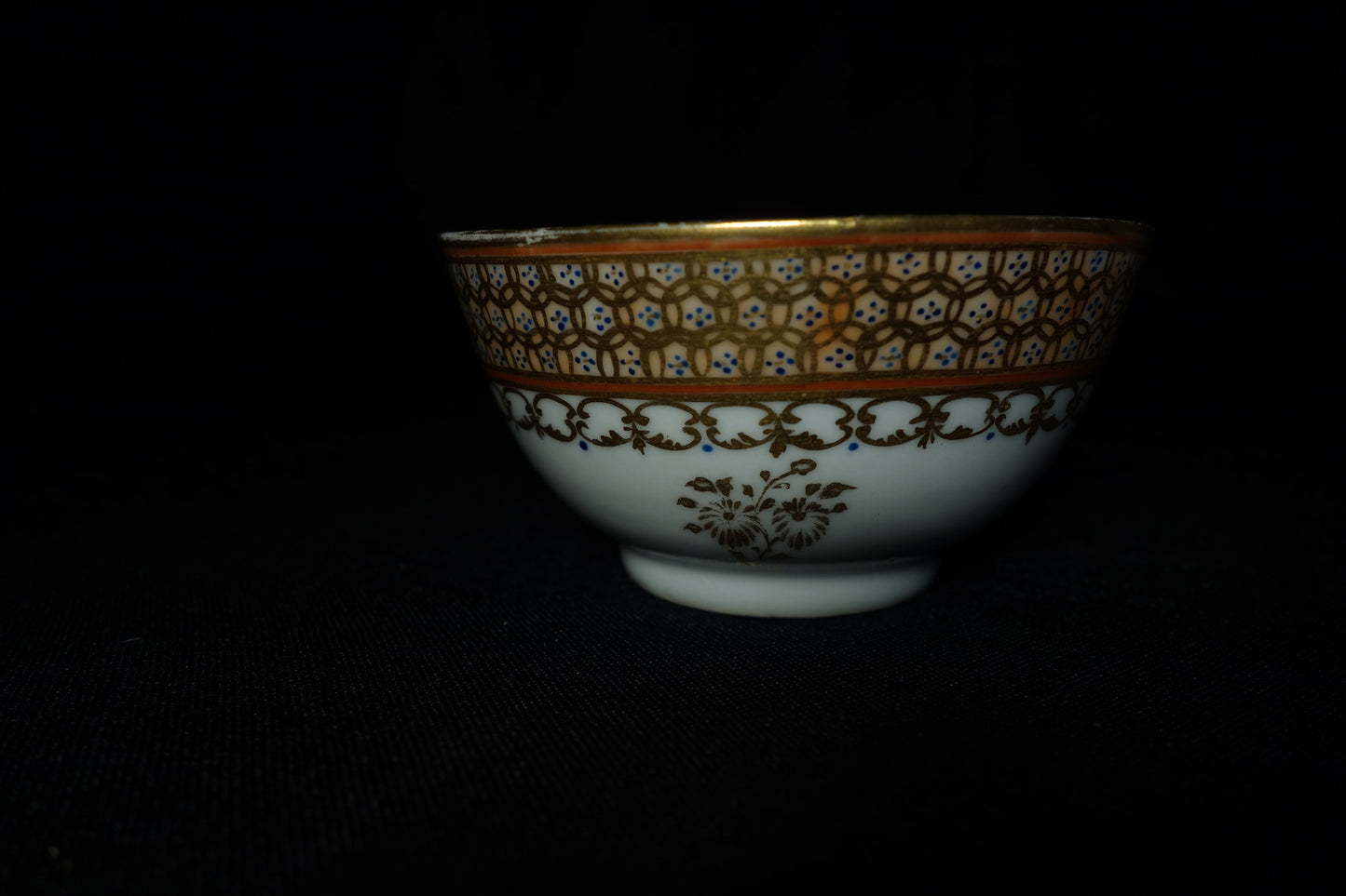 Chinese Export Tea Bowl and Saucer
