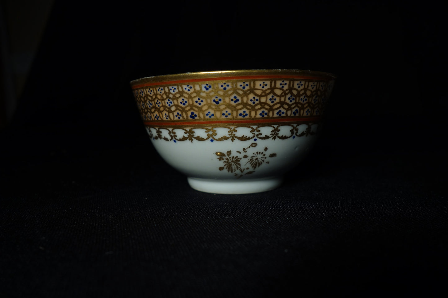 Chinese Export Tea Bowl and Saucer