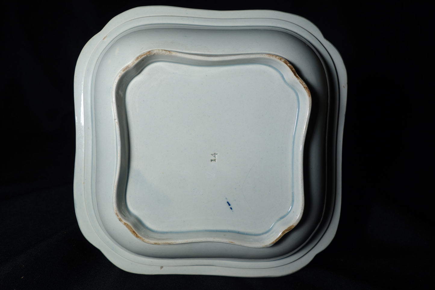 Chinese Gardener Pattern Dish