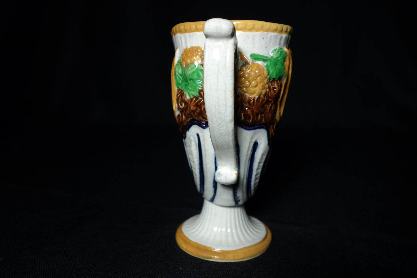 Prattware Satyr Frog Mug