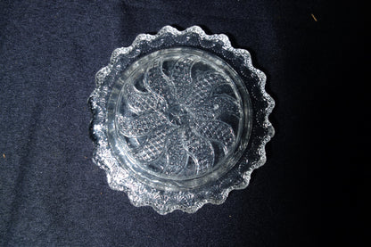 Flint Glass Cup Plate