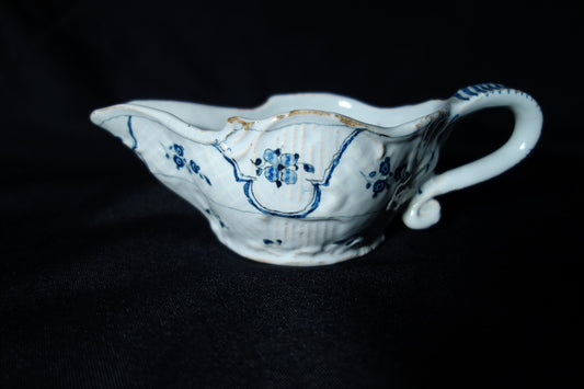 French Faience Sauce Boat