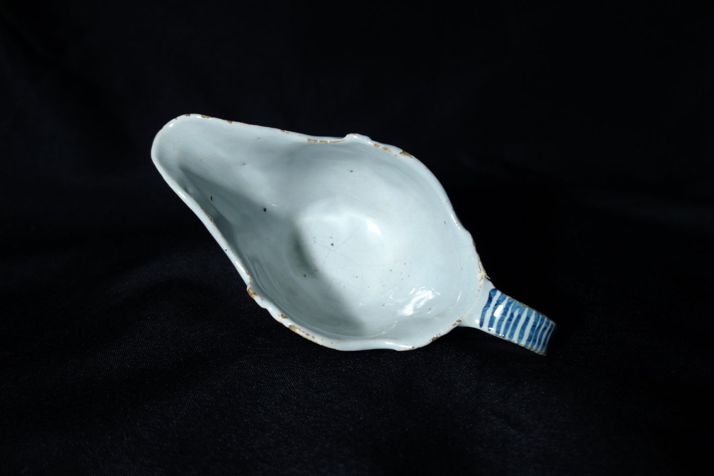 French Faience Sauce Boat