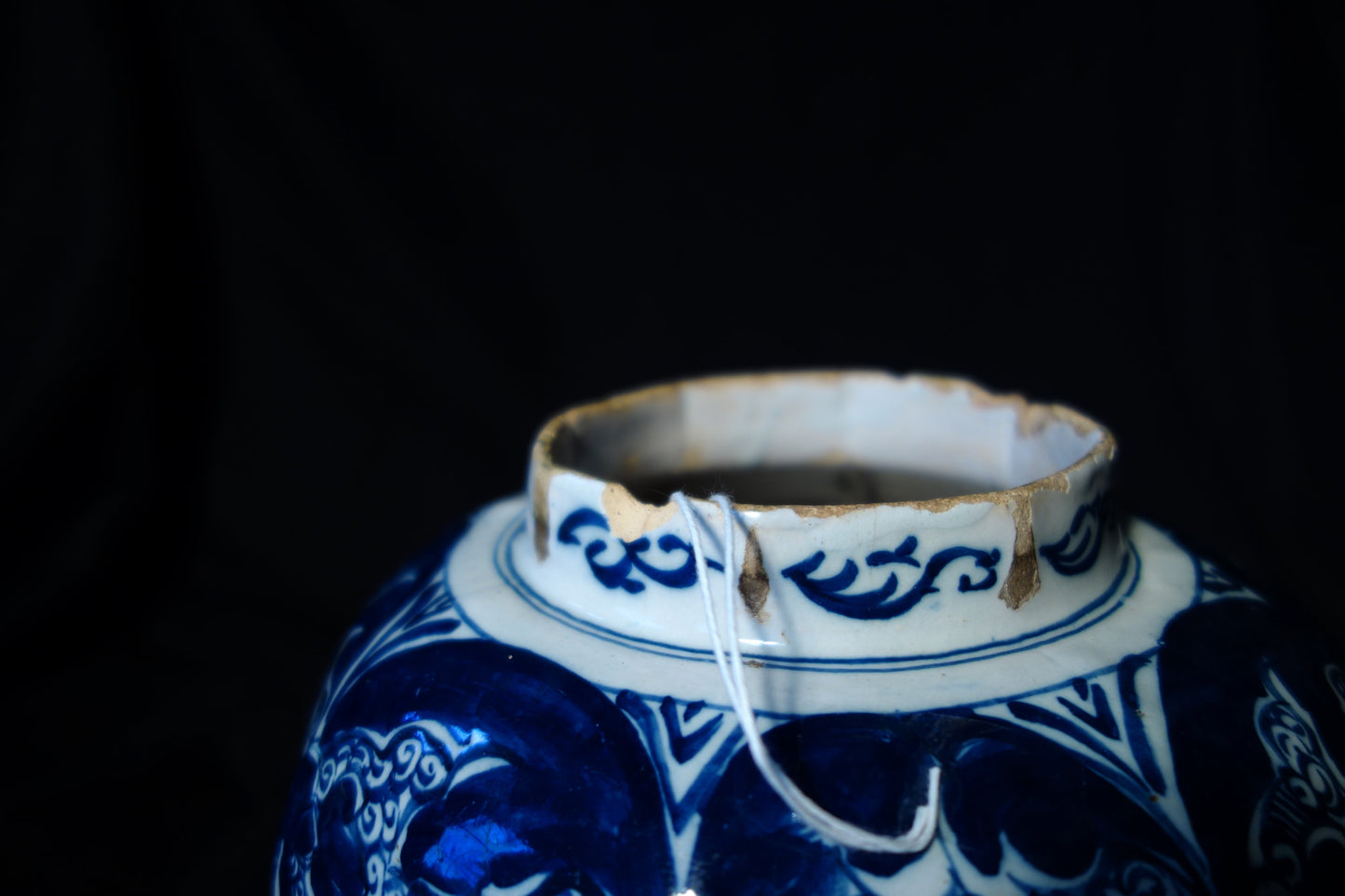 Large Defltware Vase