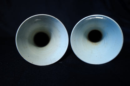 Mocha Spill  Vases