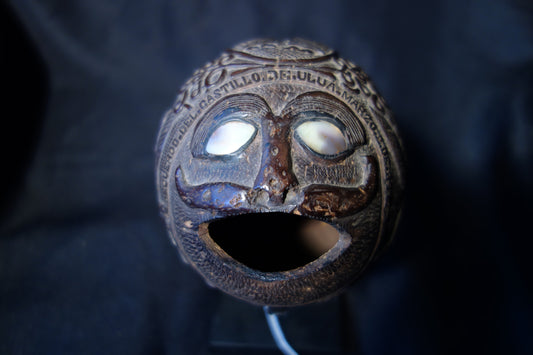 Carved Coconut Bank