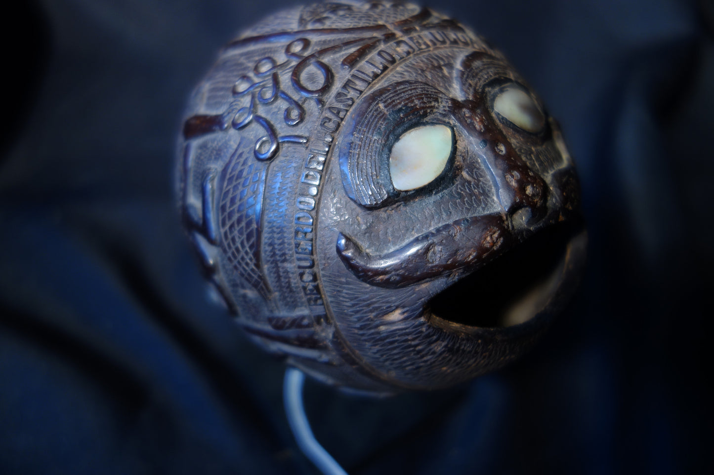 Carved Coconut Bank