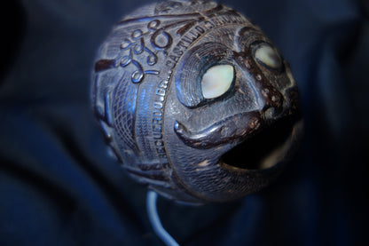 Carved Coconut Bank