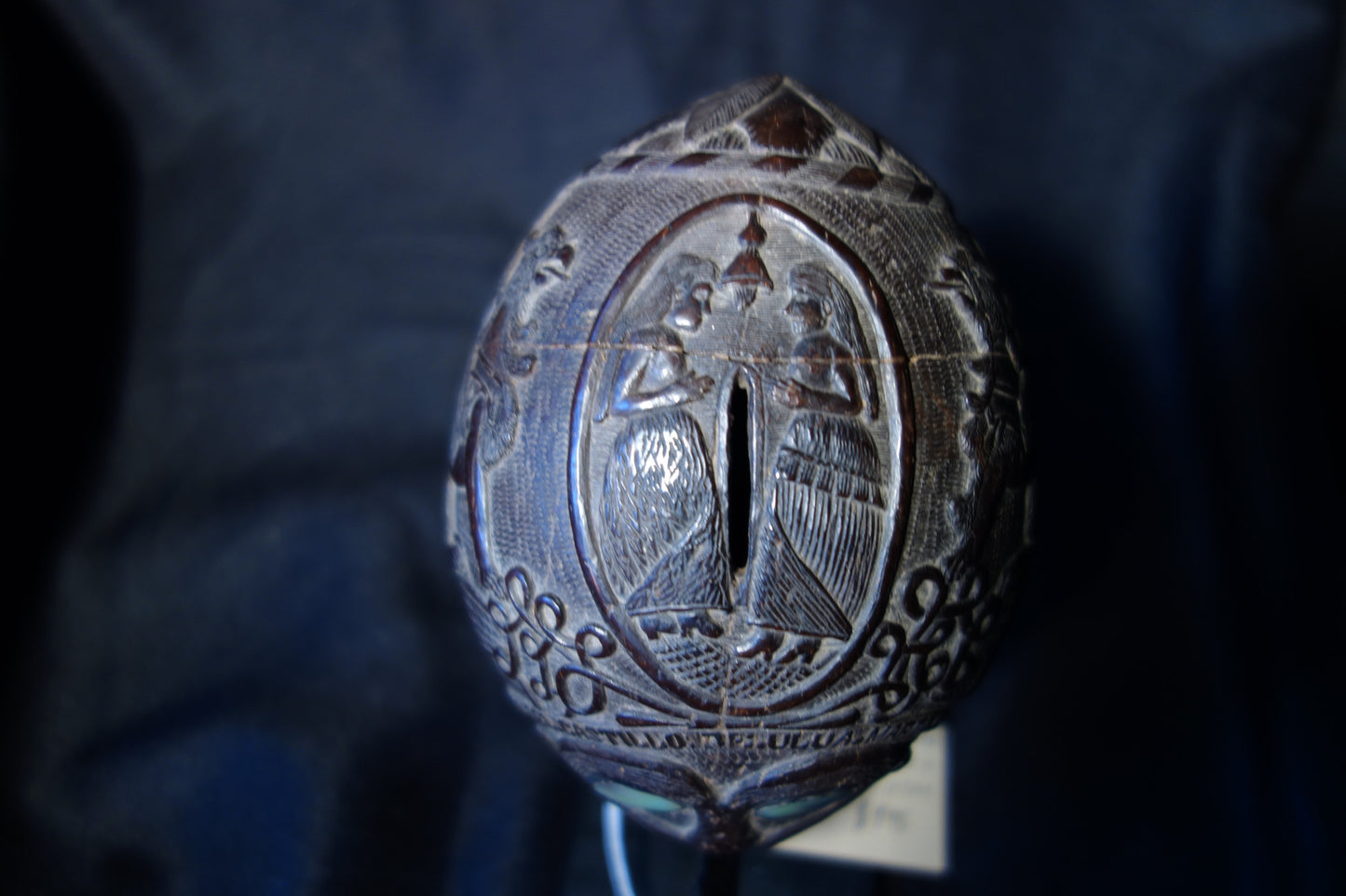 Carved Coconut Bank