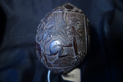 Carved Coconut Bank