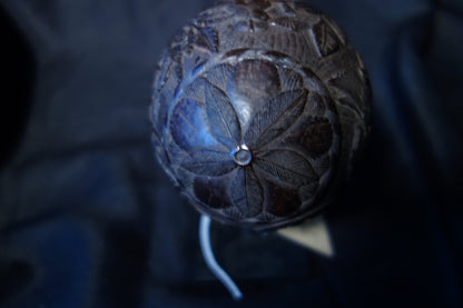 Carved Coconut Bank