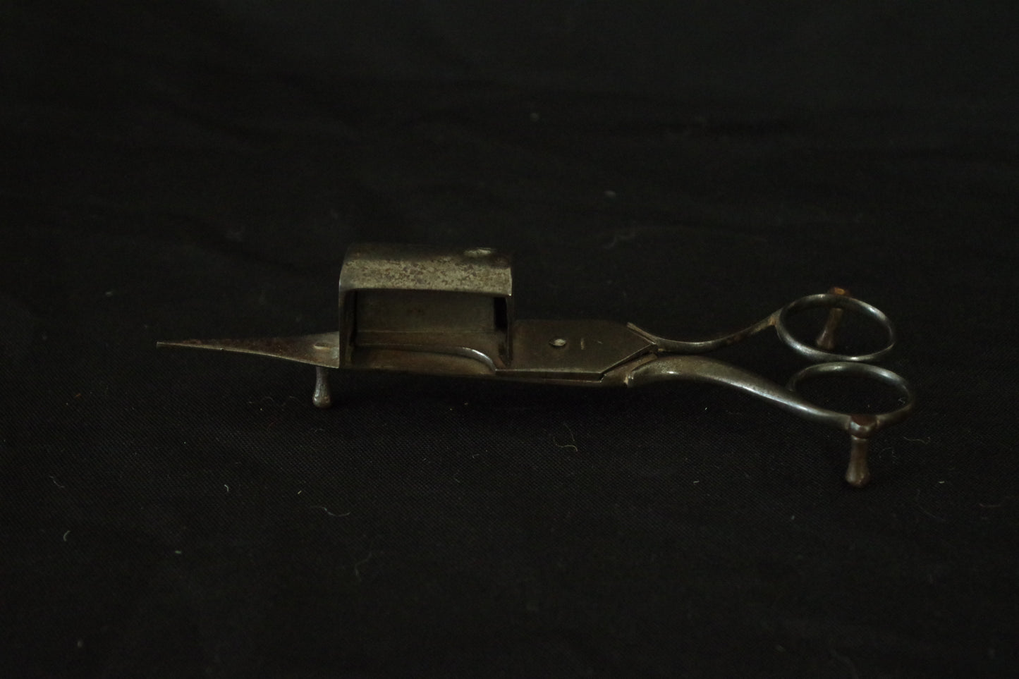 Chinoiserie Snuffers and Stand