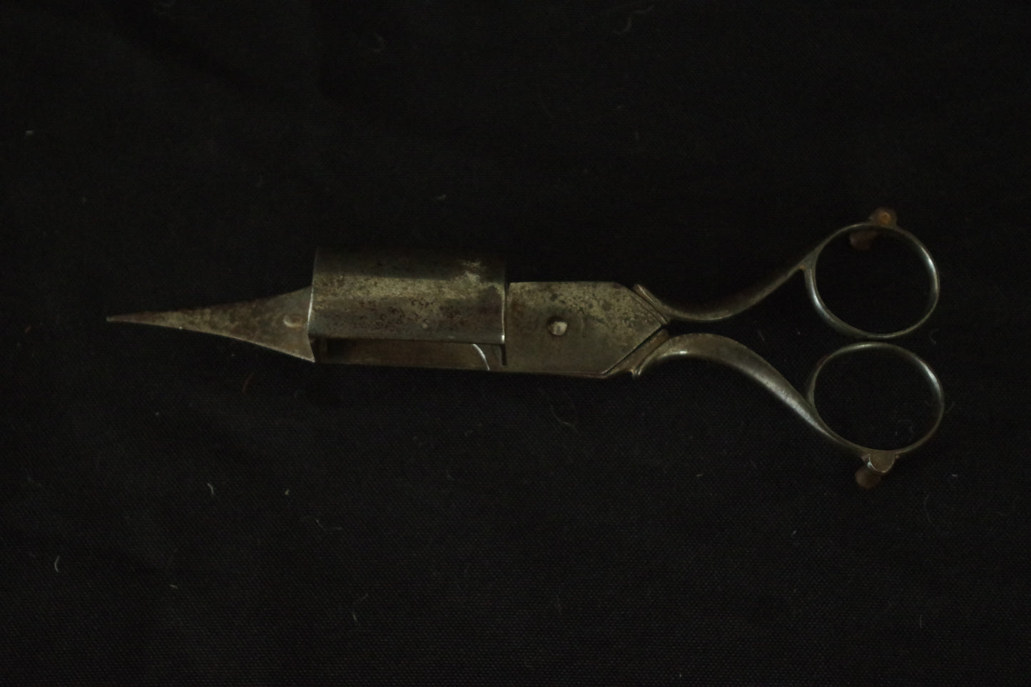 Chinoiserie Snuffers and Stand