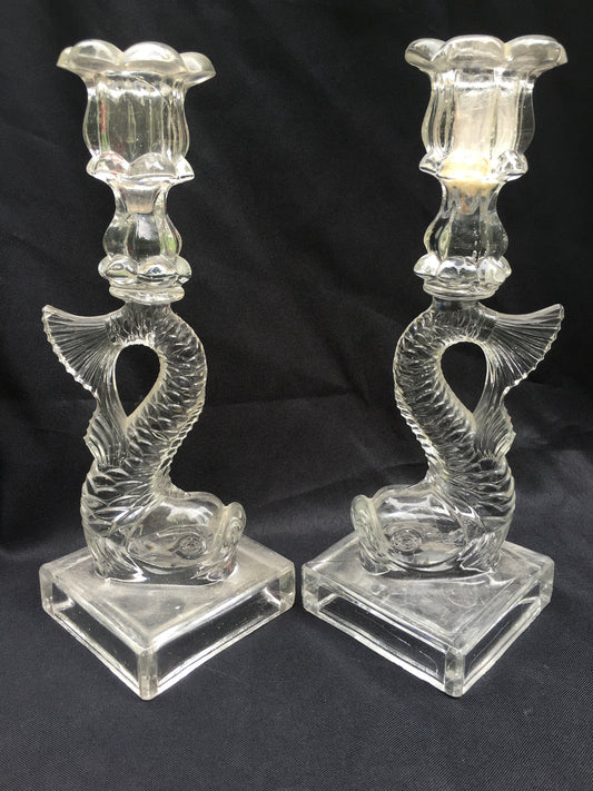 Dolphin Candlesticks