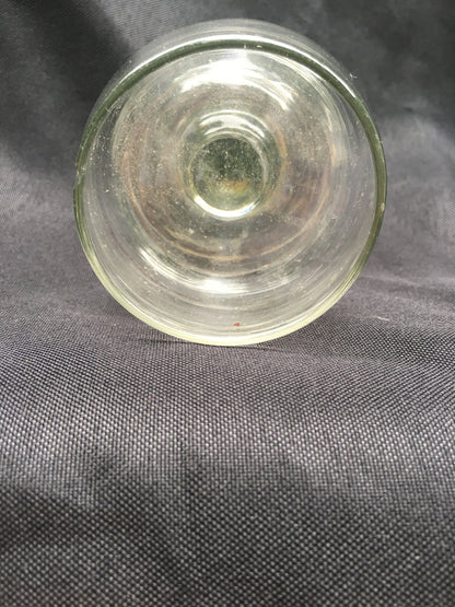 Footed Blown Salt