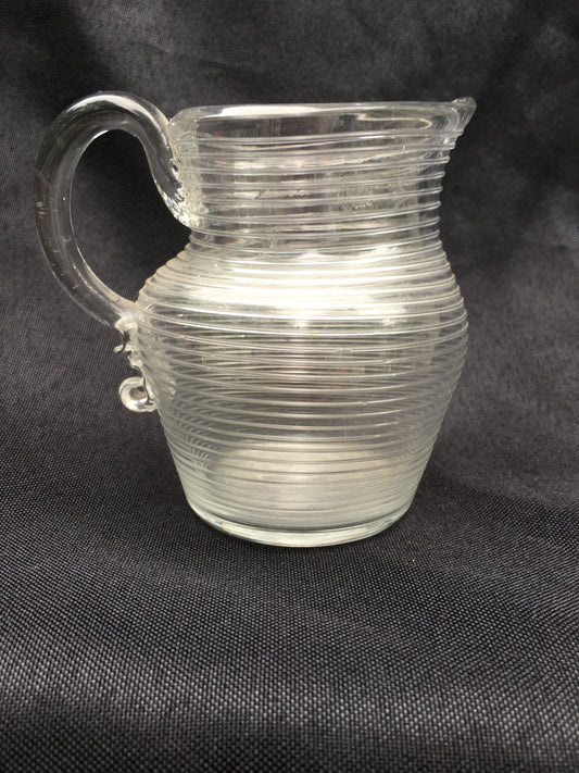 Threaded Freeblown Jug