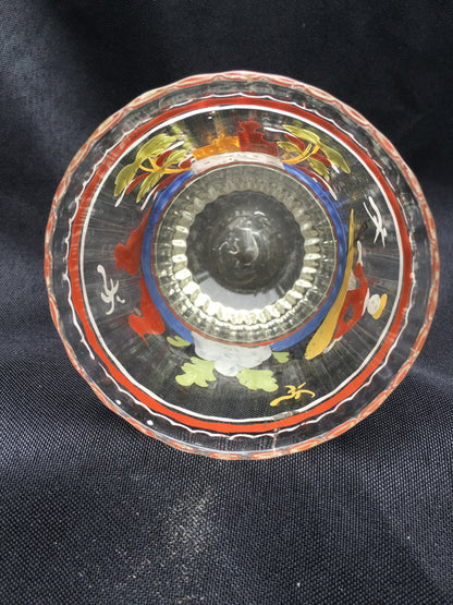 Enamel Decorated Flip Glass